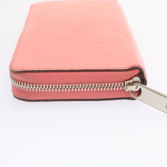 LOUIS VUITTON Monogram Vernis Zippy Wallet Long Wallet Pink - Picture 7 of 15